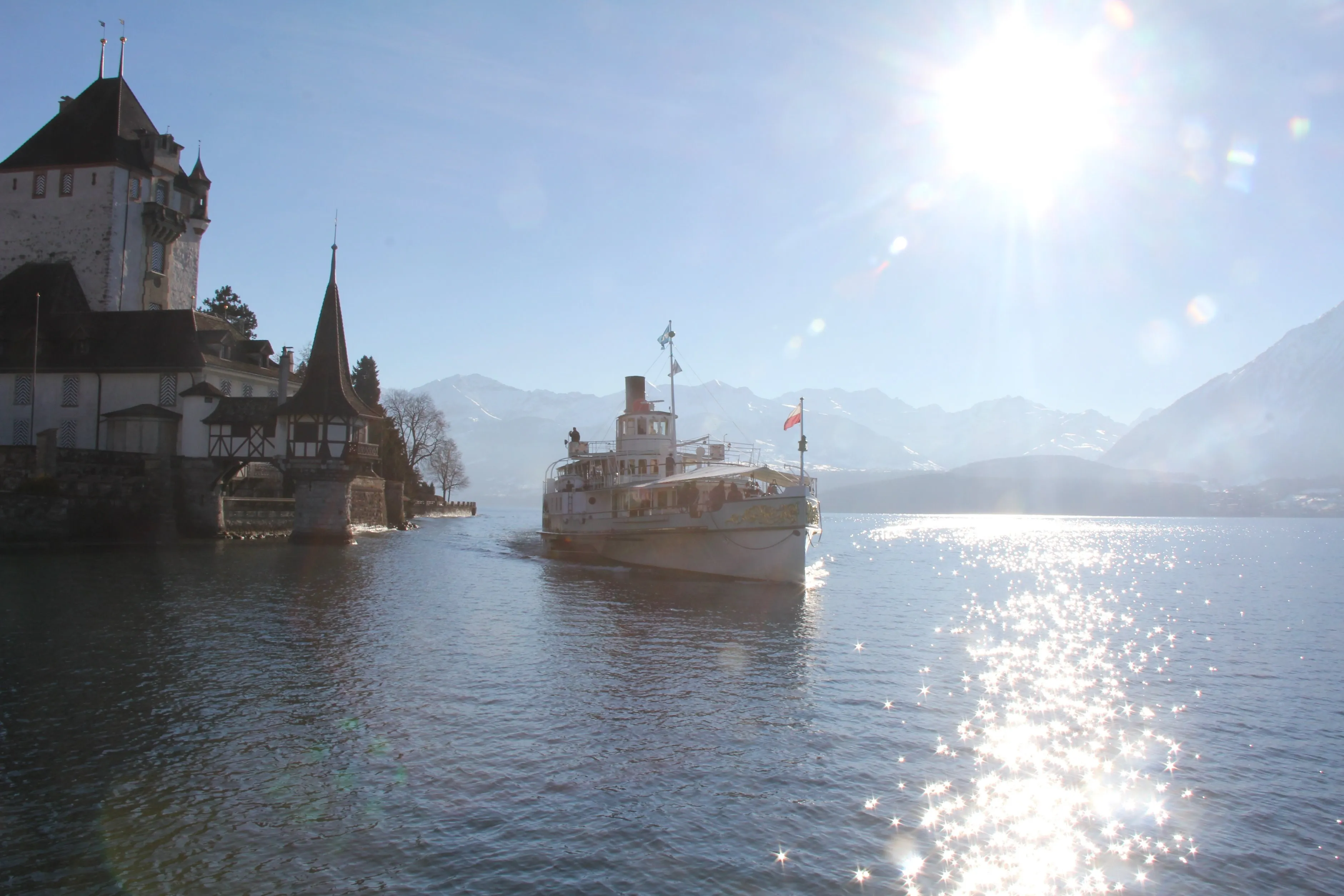 Bluemlisalp front view at the Harbour
